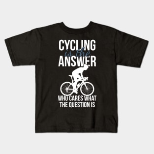 Cycling Ride Gravel Bike Racing Kids T-Shirt